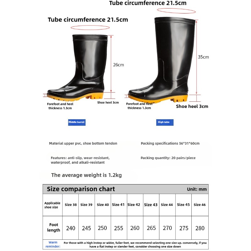 Men's Outdoor Safety Shoes Wat - Men'S Shoes Water Resistant ulasan dan harga