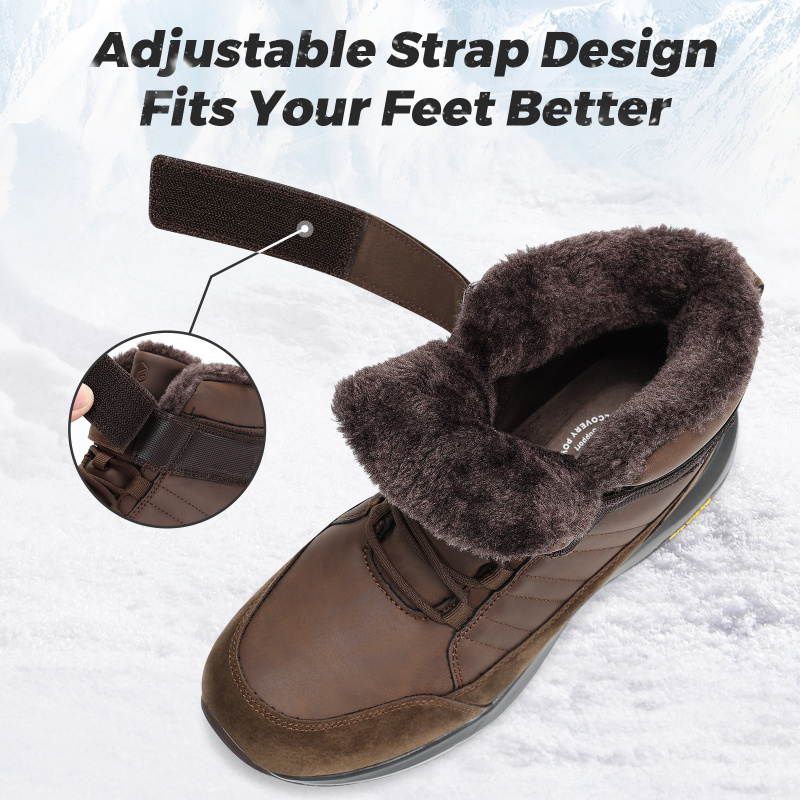 FitVille Mens Winter Boots Wid - Men'S Shoes Water Resistant ulasan dan harga