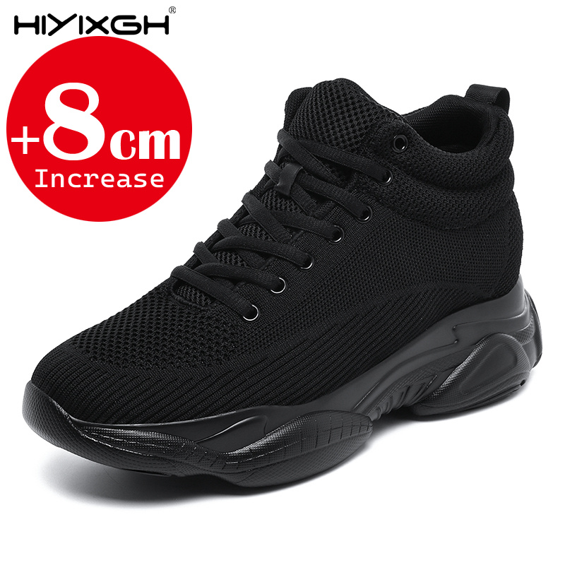 Men Women 8cm Height Increasin - Men'S Shoes Increase Height ulasan dan harga