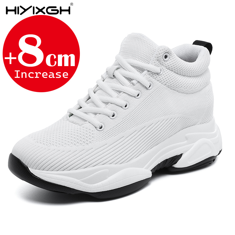 Men Women 8cm Height Increasin - Men'S Shoes Increase Height ulasan dan harga