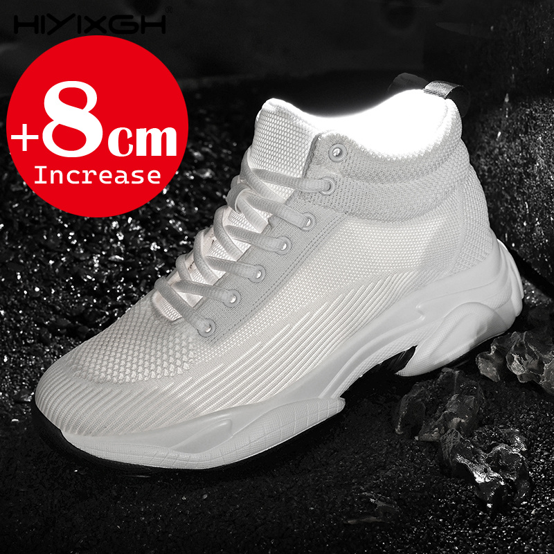 Men Women 8cm Height Increasin - Men'S Shoes Increase Height ulasan dan harga