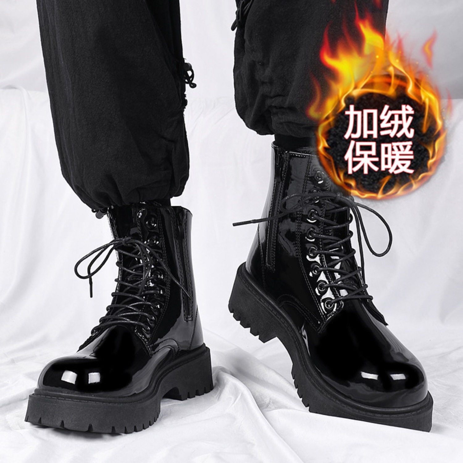 Men's warm plush high-top boot - Men'S Shoes Hoka Sale ulasan dan harga