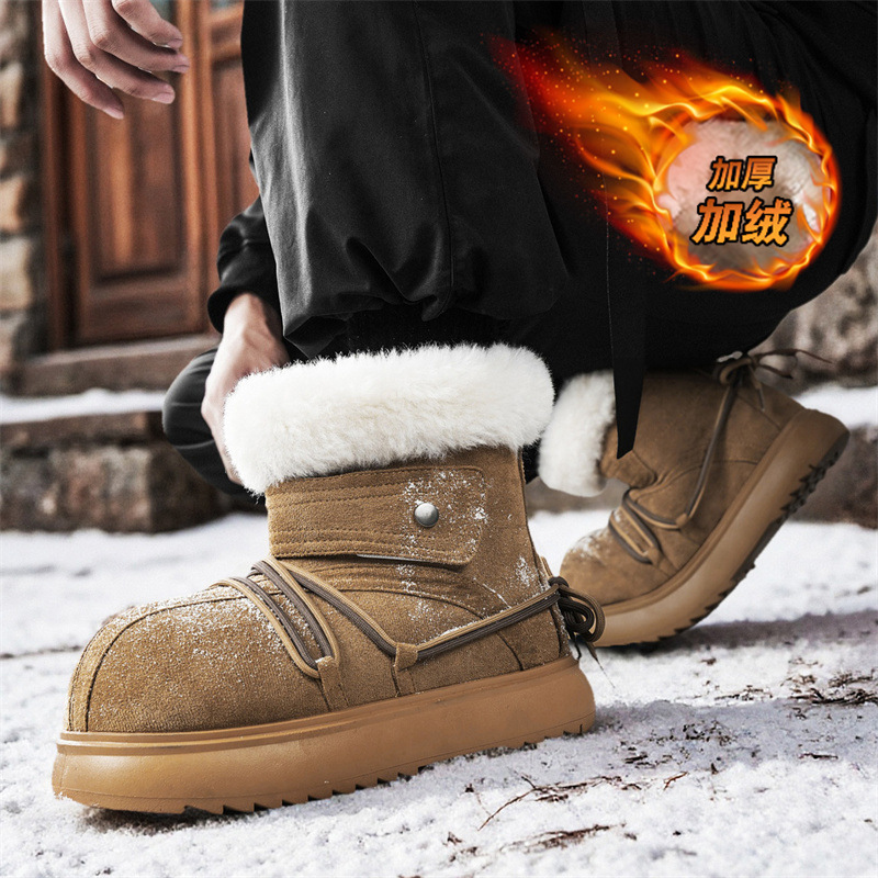 2025 New Winter Men Snow Boots - Men'S Shoes Hoka Sale ulasan dan harga