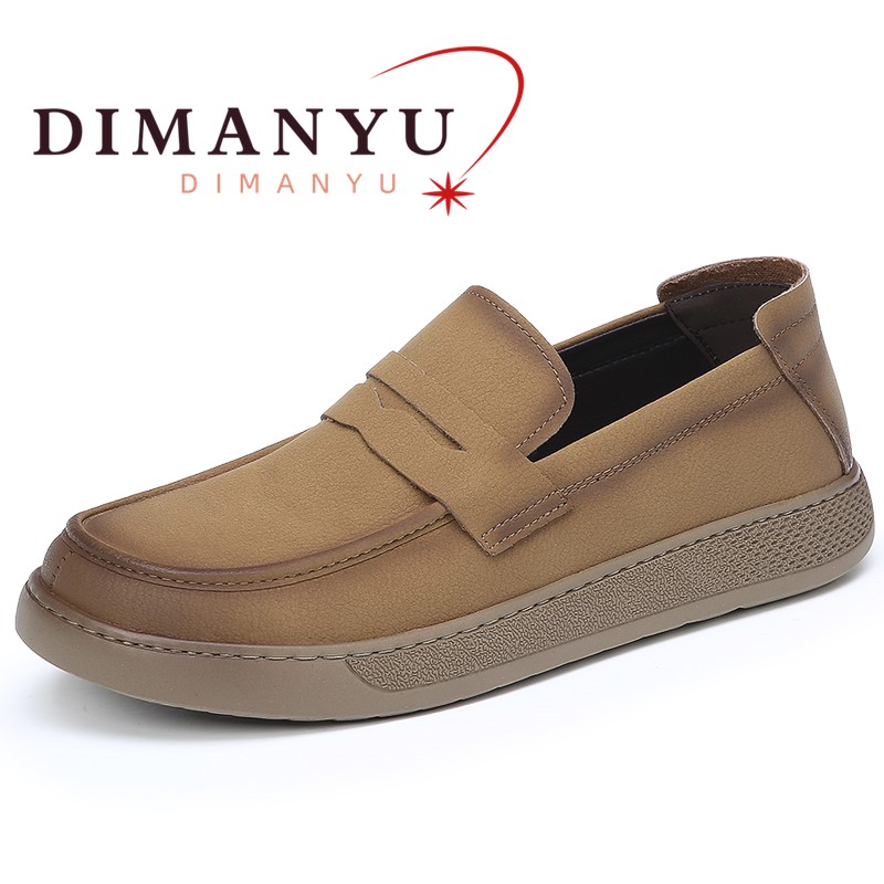 DIMANYU Men's Casual Genuine L - Men'S Shoes Hey Dude ulasan dan harga