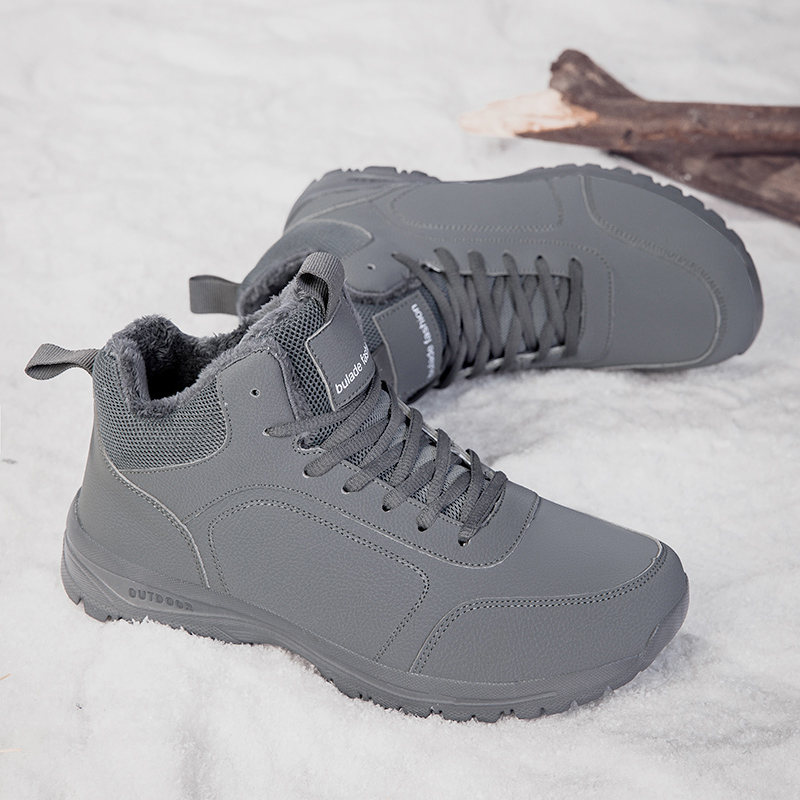 Winter Men's Boots Warm Plush  - Men'S Shoes Hoka Sale ulasan dan harga