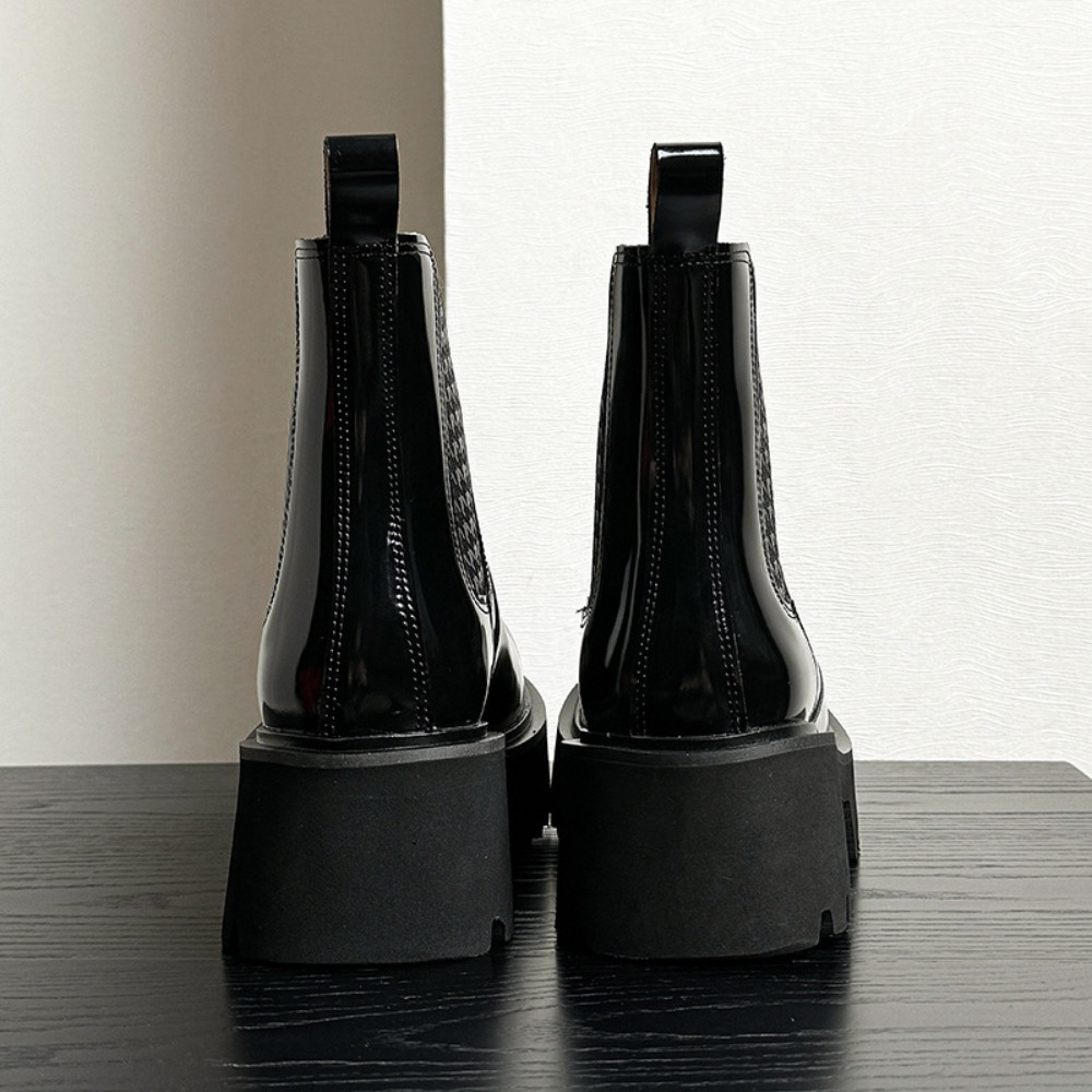 Winter Men Chelsea Boots Invis - Men'S Shoes With Height Increase ulasan dan harga