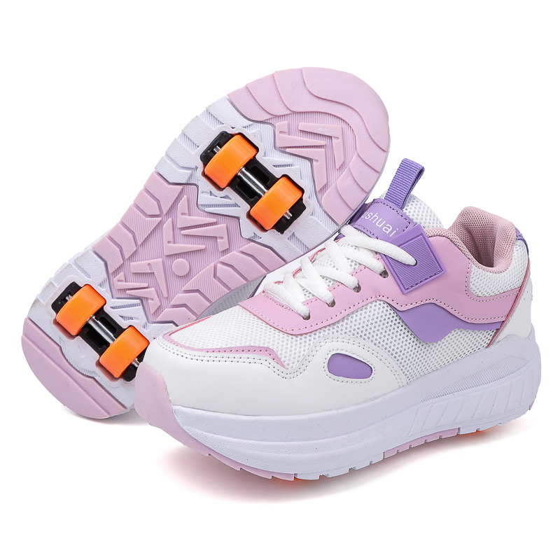 Kids Roller Skates 4 Wheels De - Men'S Shoes Hoka Sale ulasan dan harga