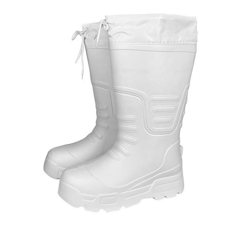 Thickened Cotton EVA Foam Rain - Men'S Shoes Water Resistant ulasan dan harga