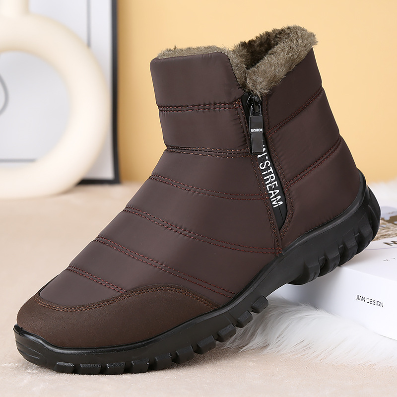 Men Ankle Snow Boots Waterproo - Men'S Shoes Hoka Sale ulasan dan harga