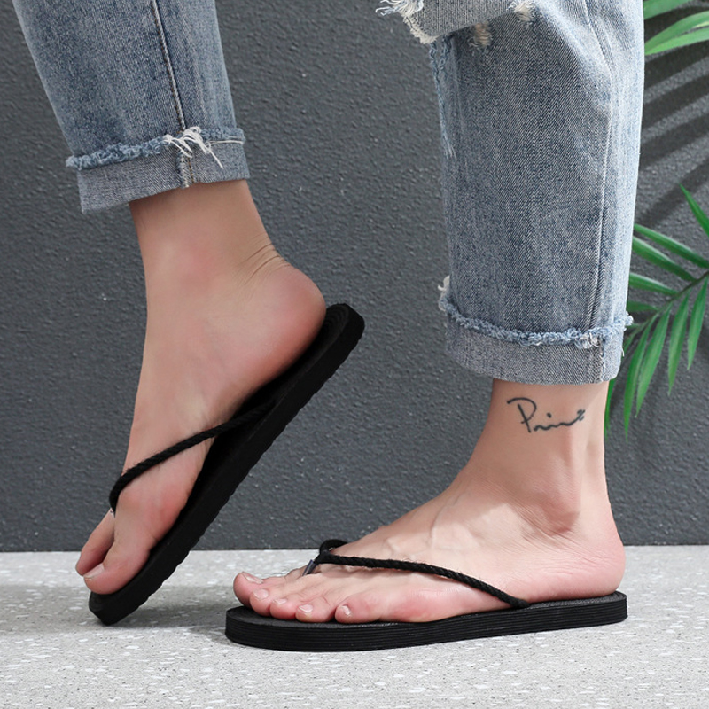 Casual Flip Flops for Men Slip - Men'S Shoes Hoka Sale ulasan dan harga