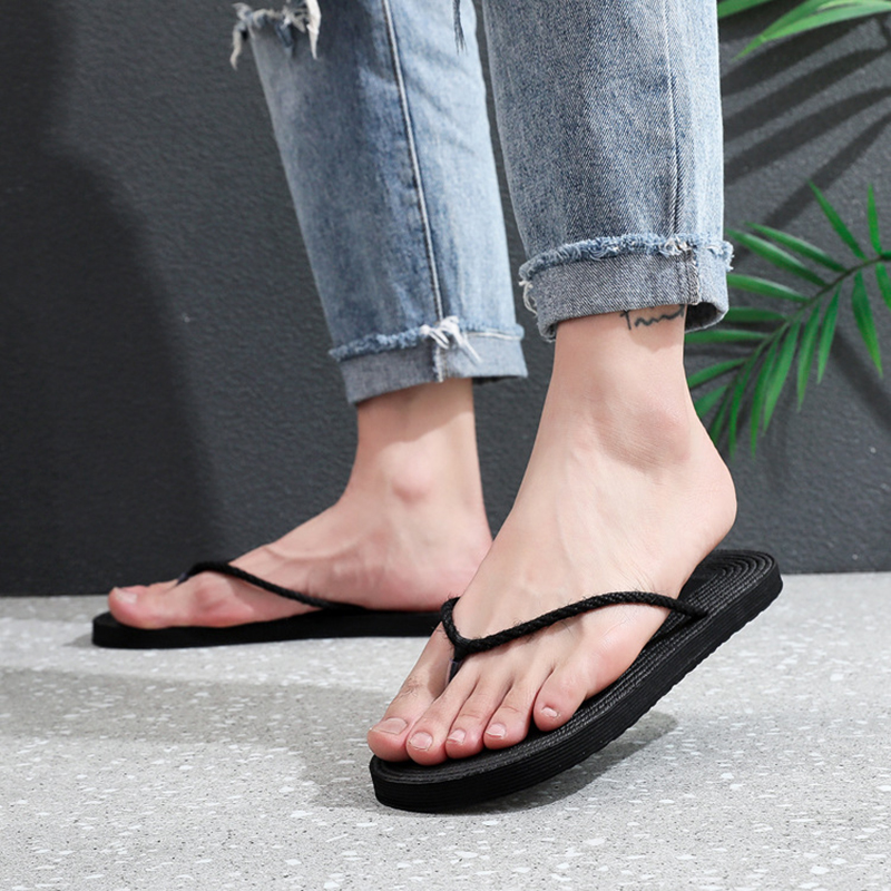 Casual Flip Flops for Men Slip - Men'S Shoes Hoka Sale ulasan dan harga
