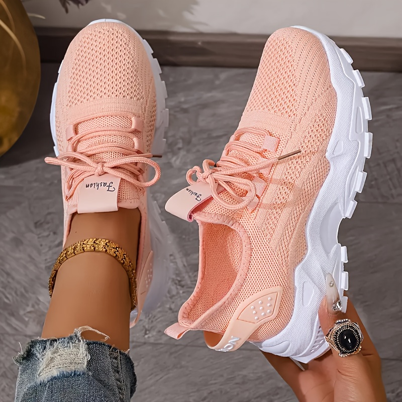 Breathable Knit Sneakers Fashi - Men'S Shoes Hoka Sale ulasan dan harga