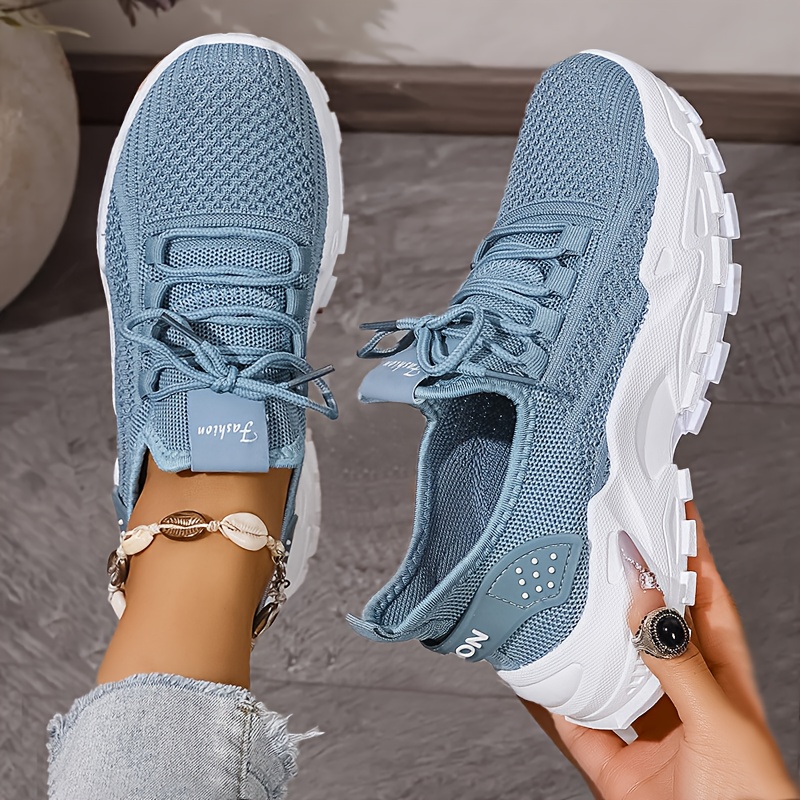Breathable Knit Sneakers Fashi - Men'S Shoes Hoka Sale ulasan dan harga