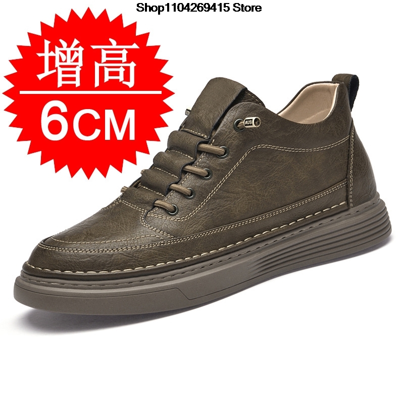 Men Internal Height Increasing - Men'S Shoes Increase Height ulasan dan harga