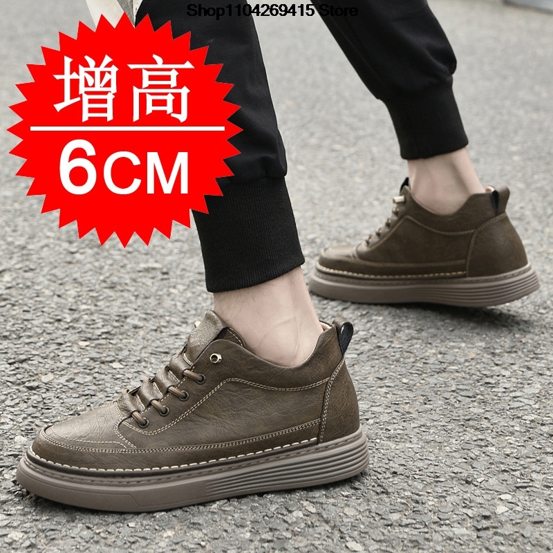 Men Internal Height Increasing - Men'S Shoes Increase Height ulasan dan harga