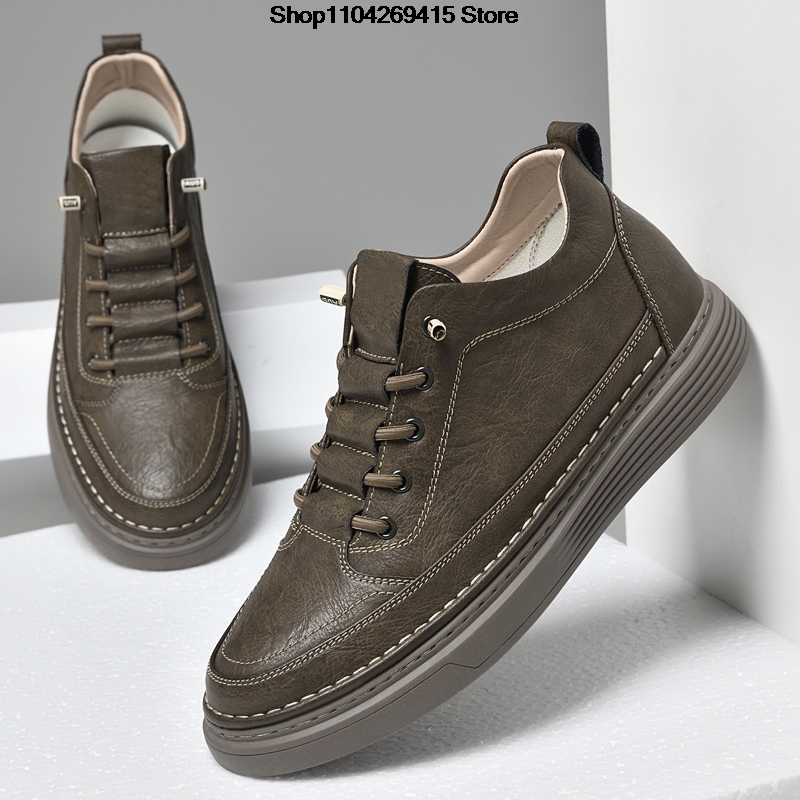 Men Internal Height Increasing - Men'S Shoes Increase Height ulasan dan harga
