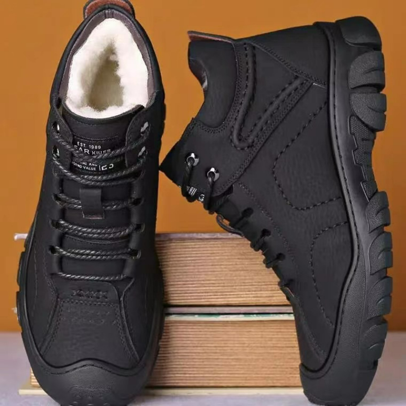 Men's Boots Lace Up Ankle Boot - Men'S Shoes Hoka Sale ulasan dan harga