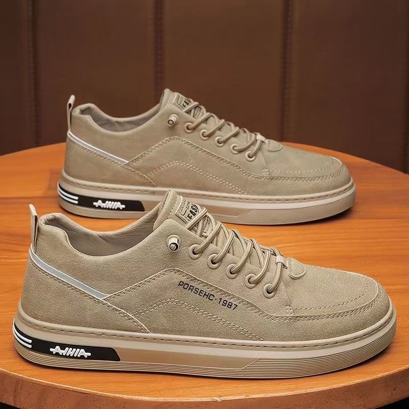 2026 New Mens Soft Leather Whi - Men'S Shoes Hey Dude ulasan dan harga