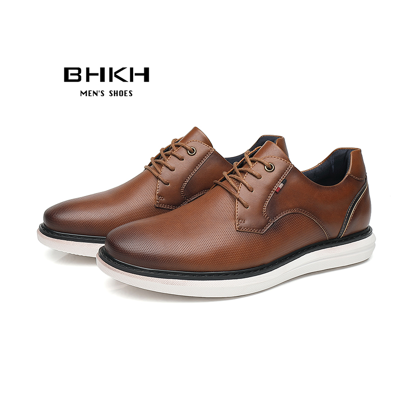 BHKH 2026 Genuine Leather Dres - Men'S Shoes Smart ulasan dan harga