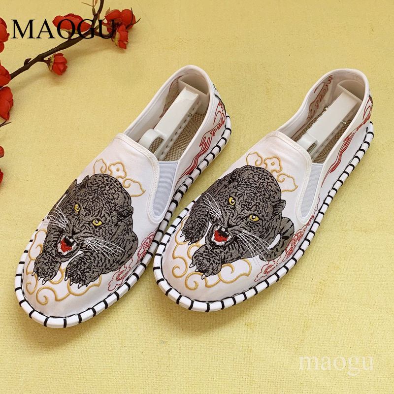 Unisex Chinese Style Embroider - Men'S Shoes Hoka Sale ulasan dan harga