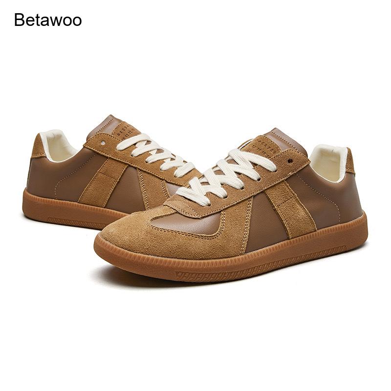 Men Retro Suede Leather Casual - Men'S Shoes Hey Dude ulasan dan harga