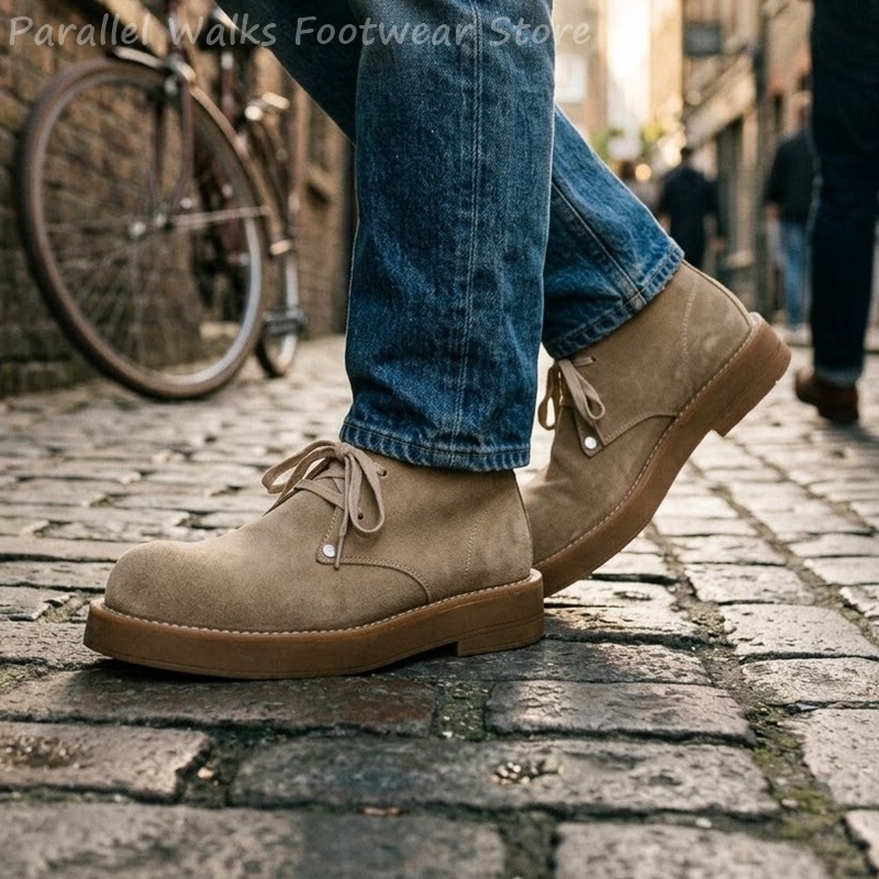 Classic Men's Suede Desert Boo - Men'S Shoes Smart ulasan dan harga