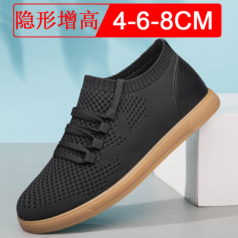 Men Big Size 37-46 Breathable  - Men'S Shoes Increase Height ulasan dan harga