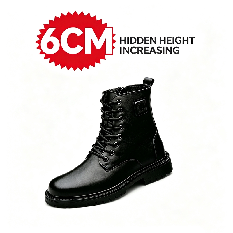 Men 6cm Hidden Height Increasi - Men'S Shoes With Height Increase ulasan dan harga