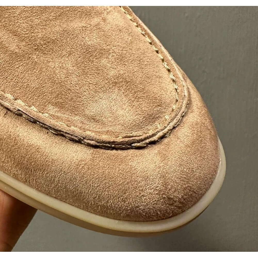 Luxury Beige Suede Casual Loaf - Men'S Shoes Smart ulasan dan harga