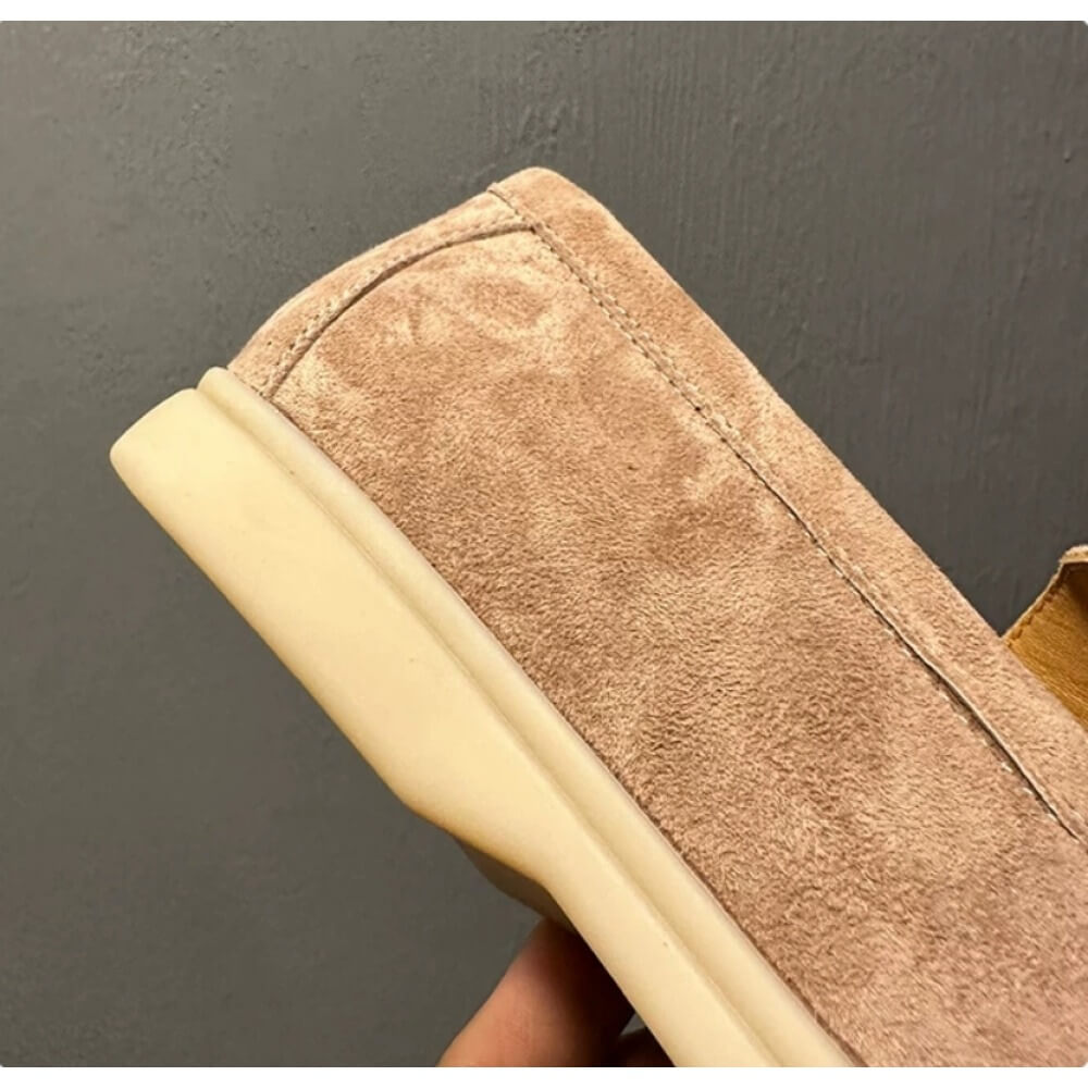 Luxury Beige Suede Casual Loaf - Men'S Shoes Smart ulasan dan harga